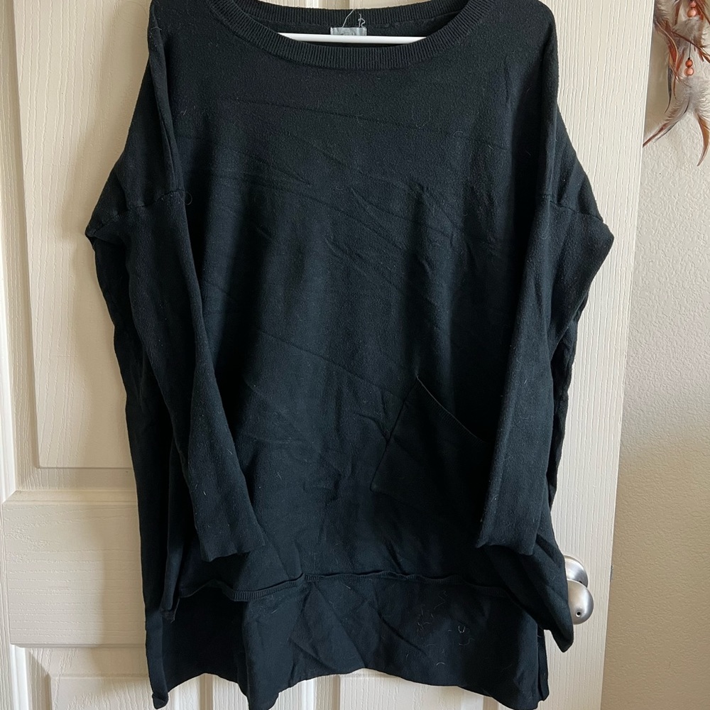 Oversized Black Sweater